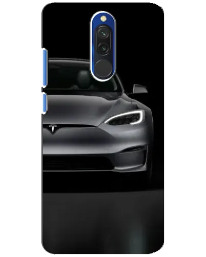 Чехол для Xiaomi Redmi 8 с картинкой «Tesla Model S Look»