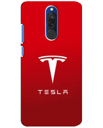 Чехол для Xiaomi Redmi 8 с картинкой «Tesla Red Classic»