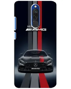 Чохол для Xiaomi Redmi 8 з картинкою «Mercedes — білий карбон» Чохол для Xiaomi Redmi 8 з картинкою «Mercedes — білий карбон»