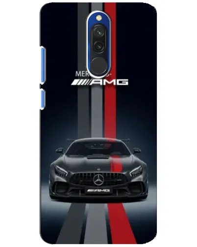 Чехол для Xiaomi Redmi 8 с картинкой «Mercedes — белый карбон» Чехол для Xiaomi Redmi 8 с картинкой «Mercedes — белый карбон»