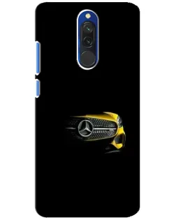 Чехол для Xiaomi Redmi 8 с картинкой «Mercedes — ретро стиль»