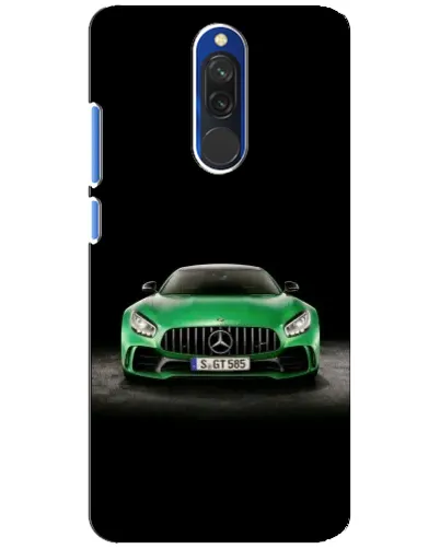 Чехол для Xiaomi Redmi 8 с картинкой «Mercedes — неоновый лого» Чехол для Xiaomi Redmi 8 с картинкой «Mercedes — неоновый лого»