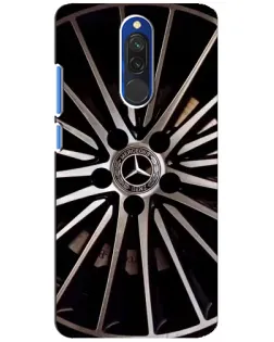 Чехол для Xiaomi Redmi 8 с картинкой «Диск Mercedes»
