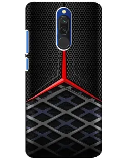 Чехол для Xiaomi Redmi 8 с картинкой «Mercedes Carbon Grid»
