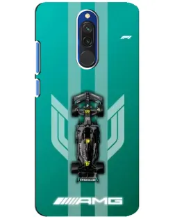 Чехол для Xiaomi Redmi 8 с картинкой «Mercedes AMG Petronas»