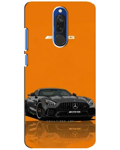 Чехол для Xiaomi Redmi 8 с картинкой «Оранжевый Mercedes AMG» Чехол для Xiaomi Redmi 8 с картинкой «Оранжевый Mercedes AMG»