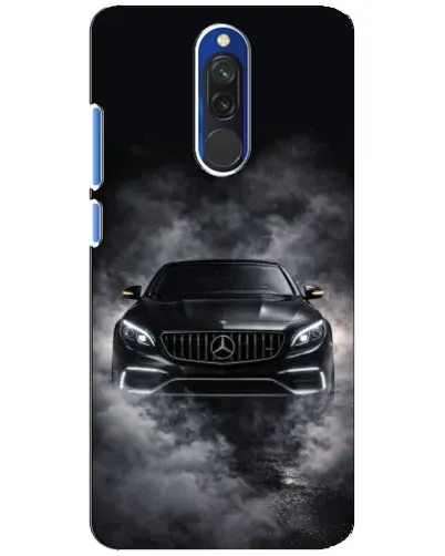 Чехол для Xiaomi Redmi 8 с картинкой «Mercedes в дыму» Чехол для Xiaomi Redmi 8 с картинкой «Mercedes в дыму»