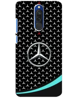 Чехол для Xiaomi Redmi 8 с картинкой «Mercedes — бирюзовый акцент»