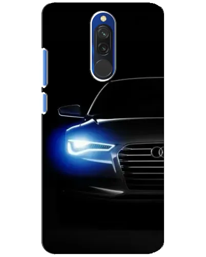 Чехол для Xiaomi Redmi 8 с картинкой «Неоновый взгляд Audi» Чехол для Xiaomi Redmi 8 с картинкой «Неоновый взгляд Audi»