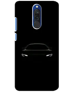 Чехол для Xiaomi Redmi 8 с картинкой «Взгляд Audi в темноте»