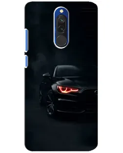 Чехол для Xiaomi Redmi 8 с картинкой «Audi — хищный взгляд»