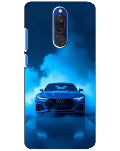 Чехол для Xiaomi Redmi 8 с картинкой «Audi — голубая энергия» Чехол для Xiaomi Redmi 8 с картинкой «Audi — голубая энергия»