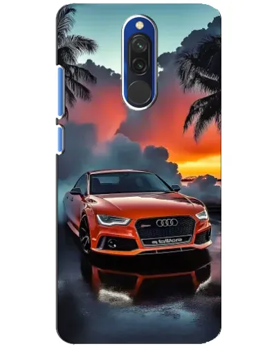 Чехол для Xiaomi Redmi 8 с картинкой «Audi — закат» Чехол для Xiaomi Redmi 8 с картинкой «Audi — закат»
