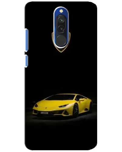 Чехол для Xiaomi Redmi 8 с картинкой «Lamborghini желтый акцент» Чехол для Xiaomi Redmi 8 с картинкой «Lamborghini желтый акцент»