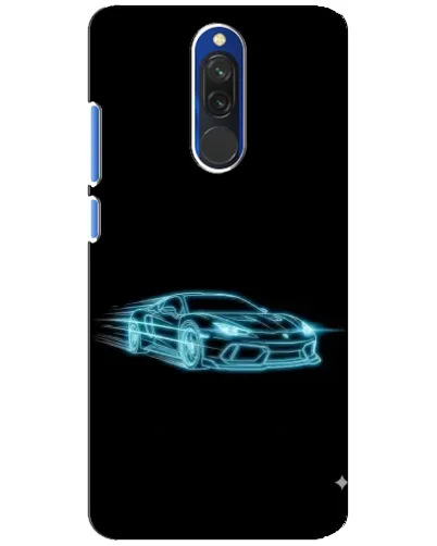 Чехол для Xiaomi Redmi 8 с картинкой «Неоновый контур Lamborghini» Чехол для Xiaomi Redmi 8 с картинкой «Неоновый контур Lamborghini»