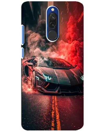 Чехол для Xiaomi Redmi 8 с картинкой «Lamborghini красный дым» Чехол для Xiaomi Redmi 8 с картинкой «Lamborghini красный дым»