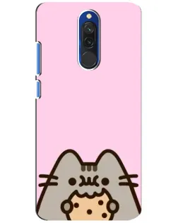 Чохол для Xiaomi Redmi 8 з картинкою «Pusheen та печиво» Чохол для Xiaomi Redmi 8 з картинкою «Pusheen та печиво»