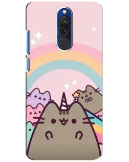 Чехол для Xiaomi Redmi 8 с картинкой «Единорог Pusheen» Чехол для Xiaomi Redmi 8 с картинкой «Единорог Pusheen»