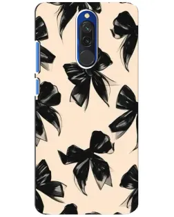 Чохол для Xiaomi Redmi 8 з картинкою «Патерн чорні банти» Чохол для Xiaomi Redmi 8 з картинкою «Патерн чорні банти»