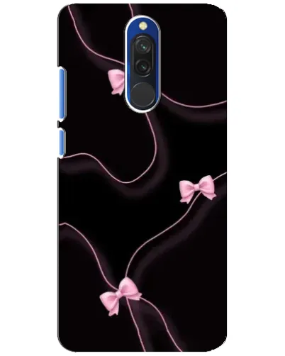 Чехол для Xiaomi Redmi 8 с картинкой «Розовые ленты»