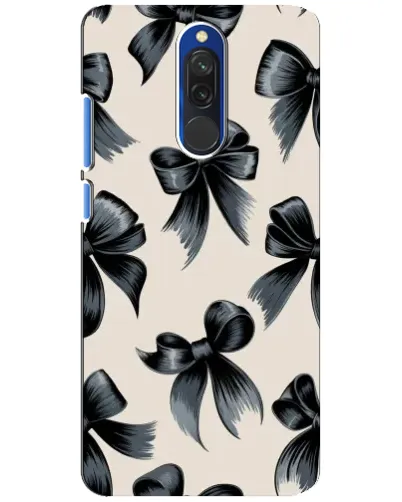 Чехол для Xiaomi Redmi 8 с картинкой «Банты Coquette»