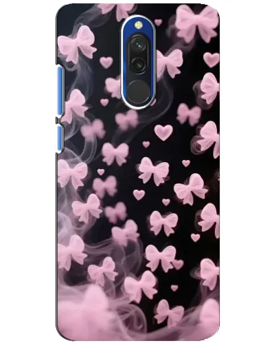 Чехол для Xiaomi Redmi 8 с картинкой «Неоновое кружево»