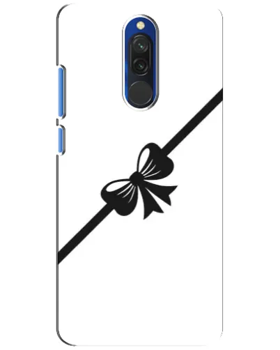 Чехол для Xiaomi Redmi 8 с картинкой «Диагональный бант»