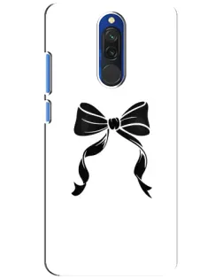 Чехол для Xiaomi Redmi 8 с картинкой «Классический бант»