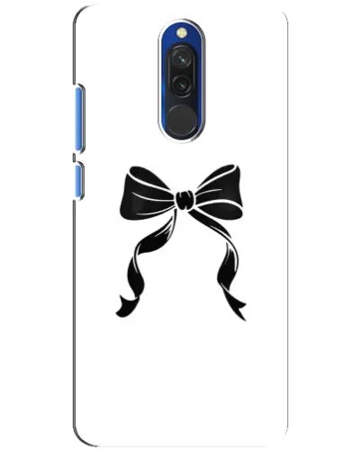 Чехол для Xiaomi Redmi 8 с картинкой «Классический бант»