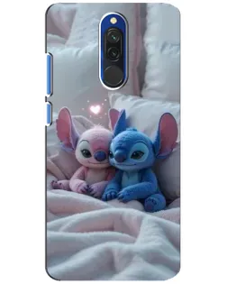 Чохол для Xiaomi Redmi 8 з картинкою «Плюшеві Стіч Ангел»