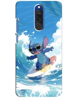 Чохол для Xiaomi Redmi 8 з картинкою «Стіч на хвилі»