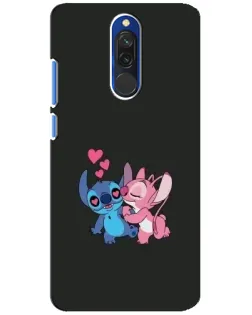 Чохол для Xiaomi Redmi 8 з картинкою «Анжел цілує Стіча»