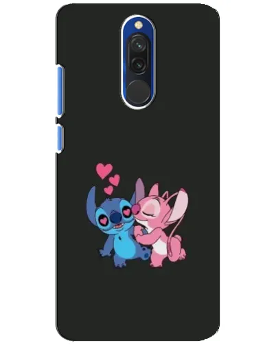 Чохол для Xiaomi Redmi 8 з картинкою «Анжел цілує Стіча»