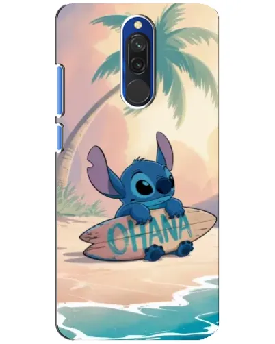 Чохол для Xiaomi Redmi 8 з картинкою «Стіч на серфі»