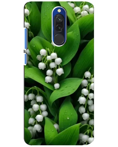 Чехол для Xiaomi Redmi 8 с картинкой «Ландыши в зелени»