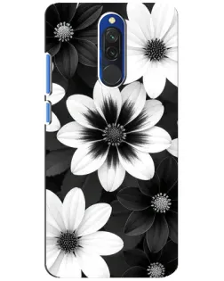 Чехол для Xiaomi Redmi 8 с картинкой «Монохромные астры» Чехол для Xiaomi Redmi 8 с картинкой «Монохромные астры»
