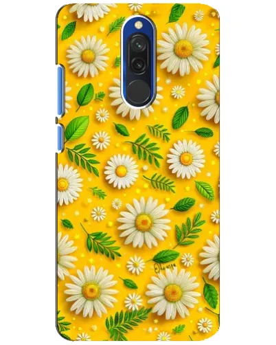Чехол для Xiaomi Redmi 8 с картинкой «Ромашковое солнце»