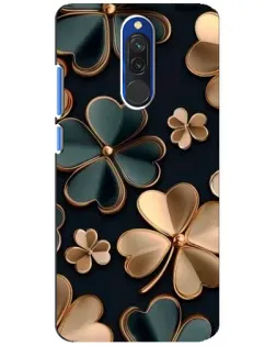 Чехол для Xiaomi Redmi 8 с картинкой «Клевер в золоте» Чехол для Xiaomi Redmi 8 с картинкой «Клевер в золоте»