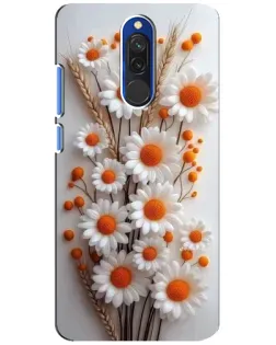 Чехол для Xiaomi Redmi 8 с картинкой «Белые сухоцветы» Чехол для Xiaomi Redmi 8 с картинкой «Белые сухоцветы»