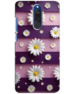 Чехол для Xiaomi Redmi 8 с картинкой «Ромашки на фиолетовом» Чехол для Xiaomi Redmi 8 с картинкой «Ромашки на фиолетовом»