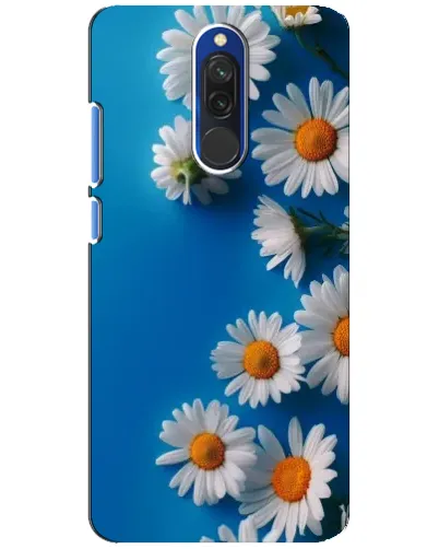Чехол для Xiaomi Redmi 8 с картинкой «Белоснежные маргаритки»