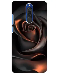 Чехол для Xiaomi Redmi 8 с картинкой «Шелковая черная роза» Чехол для Xiaomi Redmi 8 с картинкой «Шелковая черная роза»