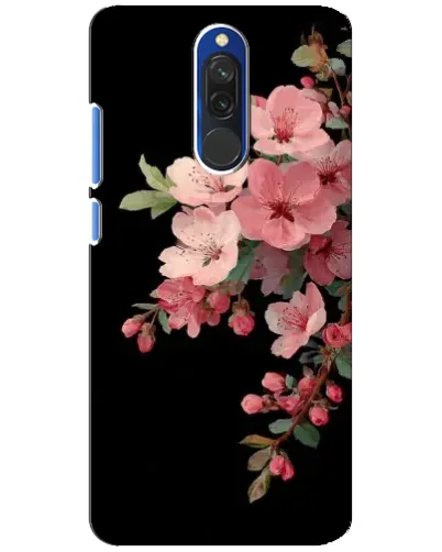 Чехол для Xiaomi Redmi 8 с картинкой «Розовая ветка сакуры»