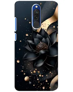 Чехол для Xiaomi Redmi 8 с картинкой «Черный лотос» Чехол для Xiaomi Redmi 8 с картинкой «Черный лотос»