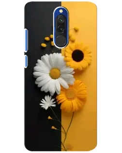 Чехол для Xiaomi Redmi 8 с картинкой «Подсолнух и ромашка» Чехол для Xiaomi Redmi 8 с картинкой «Подсолнух и ромашка»