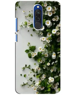 Чехол для Xiaomi Redmi 8 с картинкой «Ветка мелких белых цветов» Чехол для Xiaomi Redmi 8 с картинкой «Ветка мелких белых цветов»