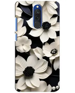 Чехол для Xiaomi Redmi 8 с картинкой «Объемные белые цветы» Чехол для Xiaomi Redmi 8 с картинкой «Объемные белые цветы»