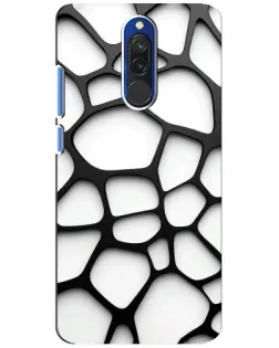 Чохол для Xiaomi Redmi 8 з картинкою «Біла об'ємна сітка» Чохол для Xiaomi Redmi 8 з картинкою «Біла об'ємна сітка»