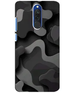 Чохол для Xiaomi Redmi 8 з картинкою «Темний абстрактний камуфляж» Чохол для Xiaomi Redmi 8 з картинкою «Темний абстрактний камуфляж»
