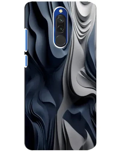 Чохол для Xiaomi Redmi 8 з картинкою «Об'ємні сині складки» Чохол для Xiaomi Redmi 8 з картинкою «Об'ємні сині складки»